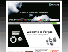 Tablet Screenshot of fergas.com